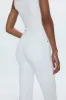 PETITE Lennon High Rise Crop Boot Jean - Vivid White sold by pistola