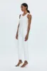 PETITE Lennon High Rise Crop Boot Jean - Vivid White sold by pistola