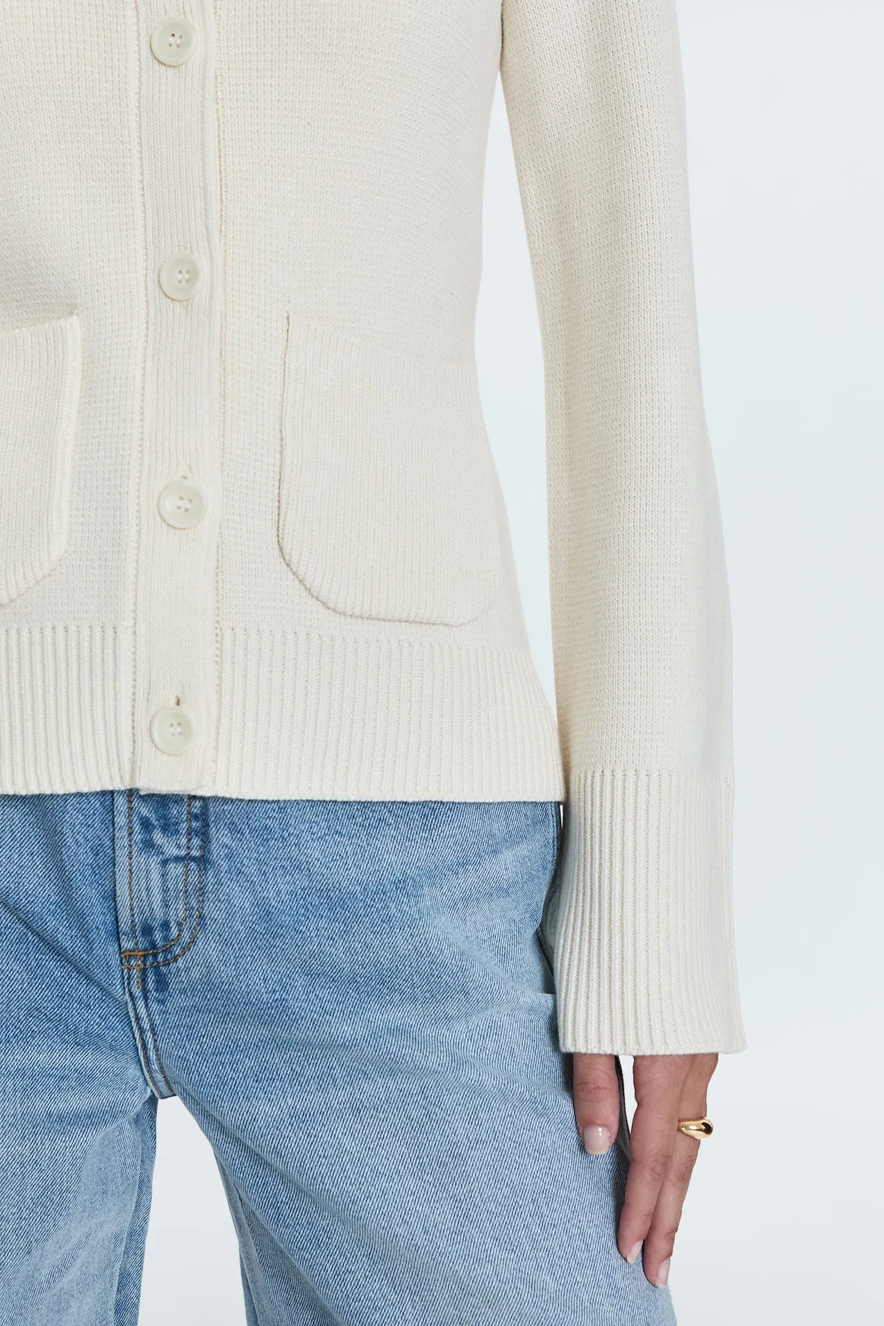 Dani Cardigan - Shell sold by pistola product image thumbnail 4