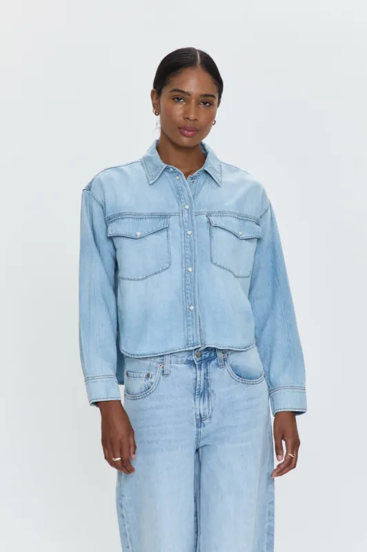 Sadie Classic Workwear Shirt - Repeat sold by pistola