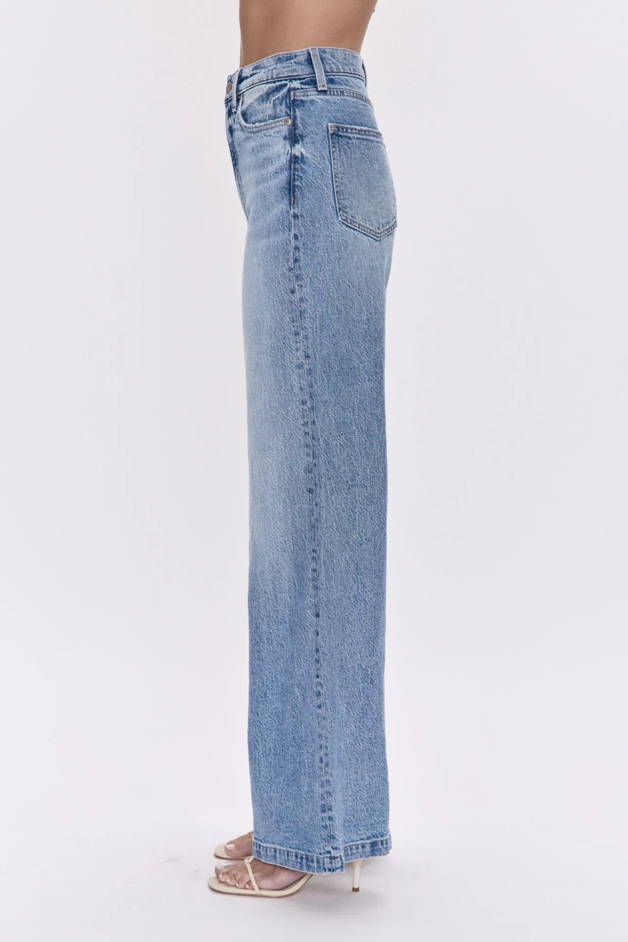 Lana High Rise Ultra Wide Leg Jean - Break sold by Pistola product image thumbnail 3