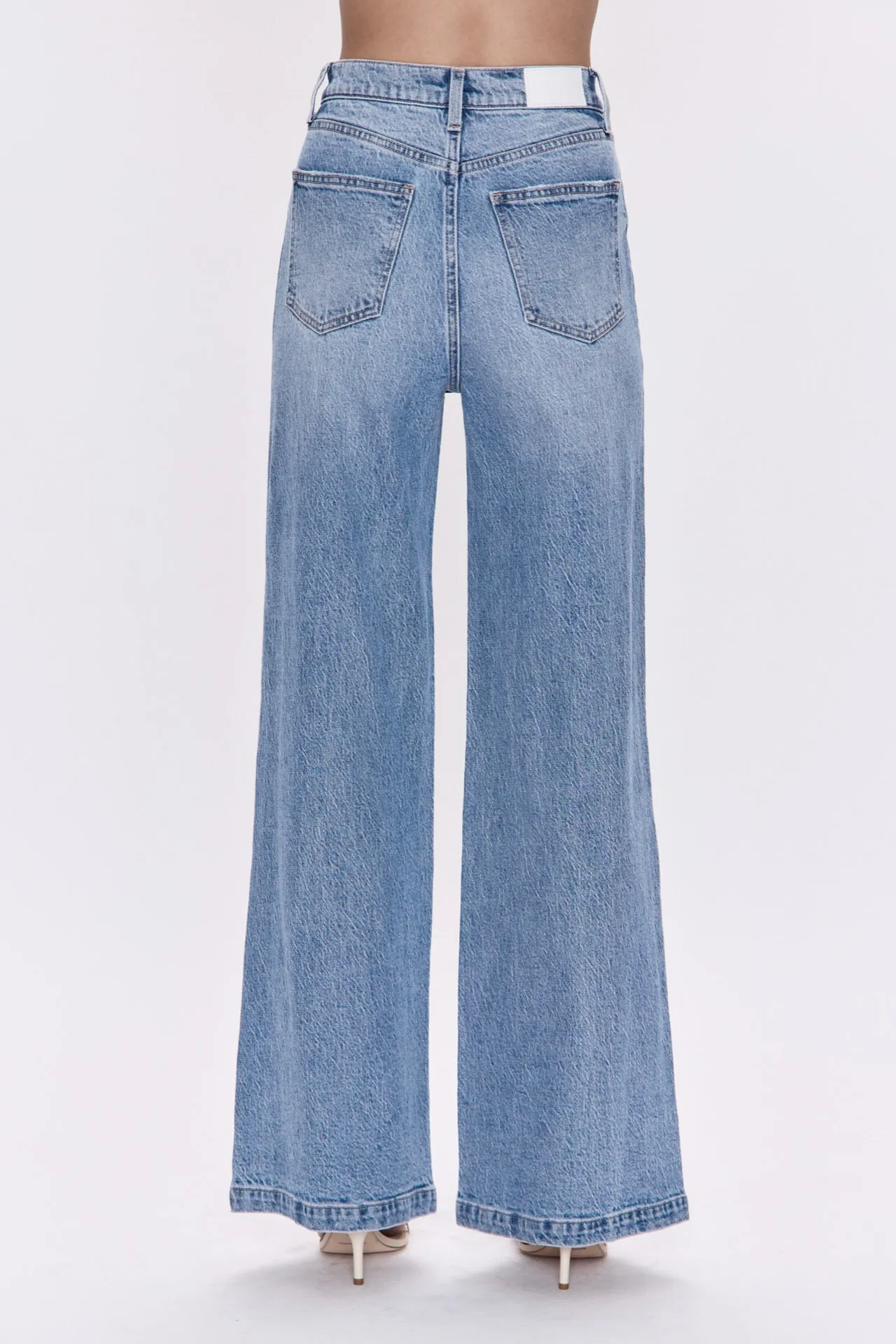 Lana High Rise Ultra Wide Leg Jean - Break sold by Pistola product image thumbnail 4