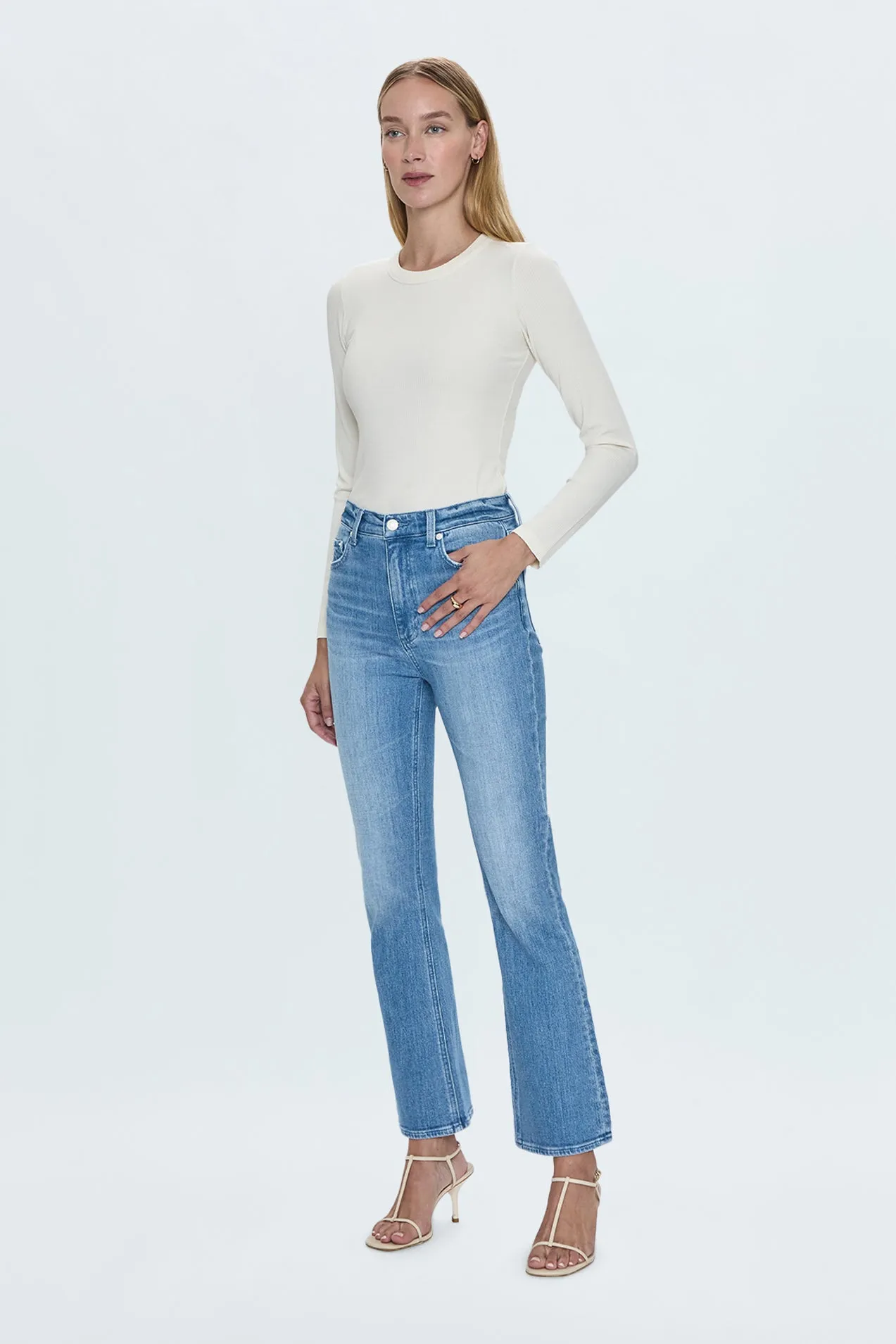 Krista High Rise Slim Boot Jean - Exam sold by Pistola product image thumbnail 2