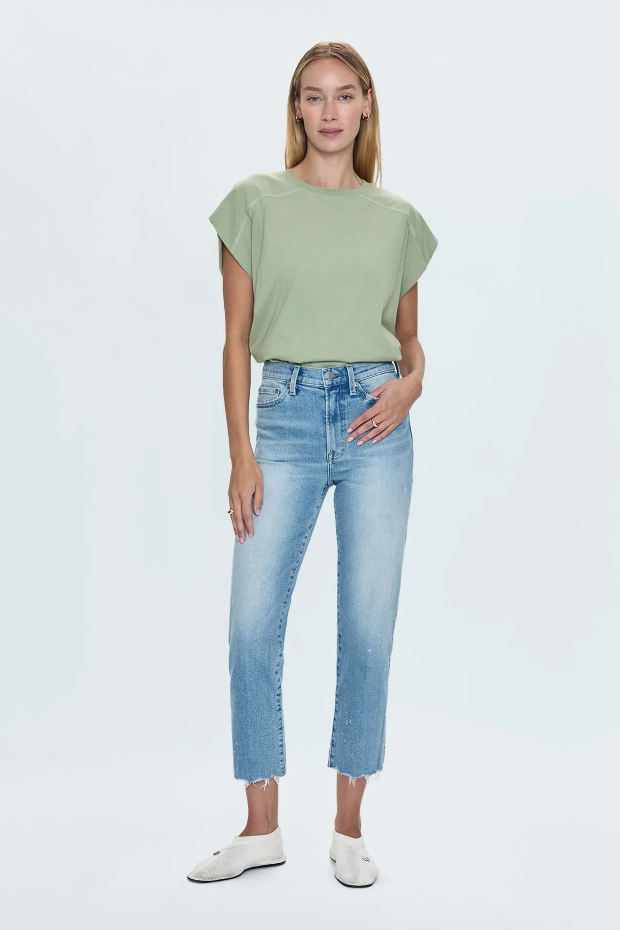 Charlie High Rise Classic Straight Jean - Dynamic Vintage sold by Pistola product image thumbnail 4