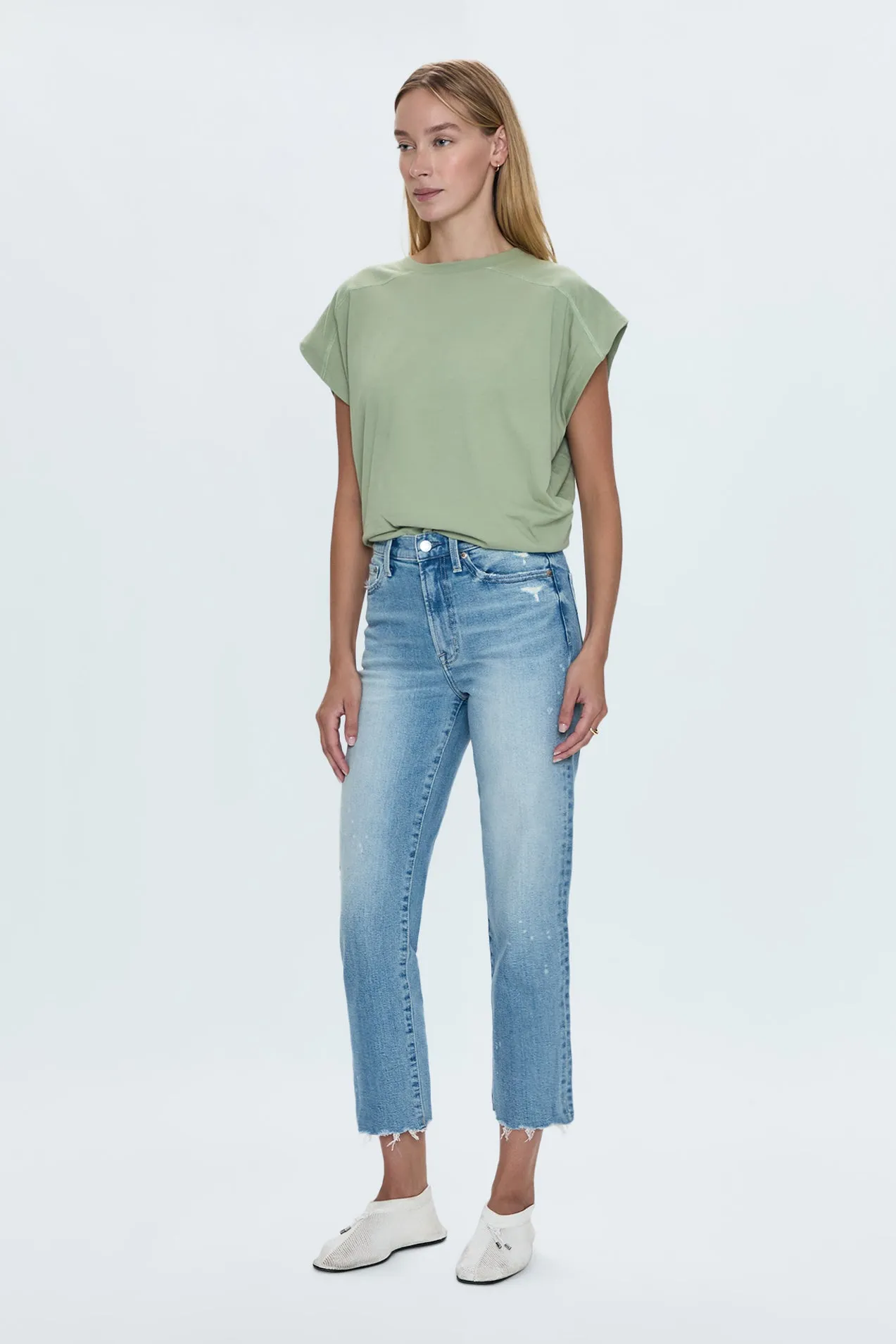 Charlie High Rise Classic Straight Jean - Dynamic Vintage sold by Pistola product image thumbnail 2