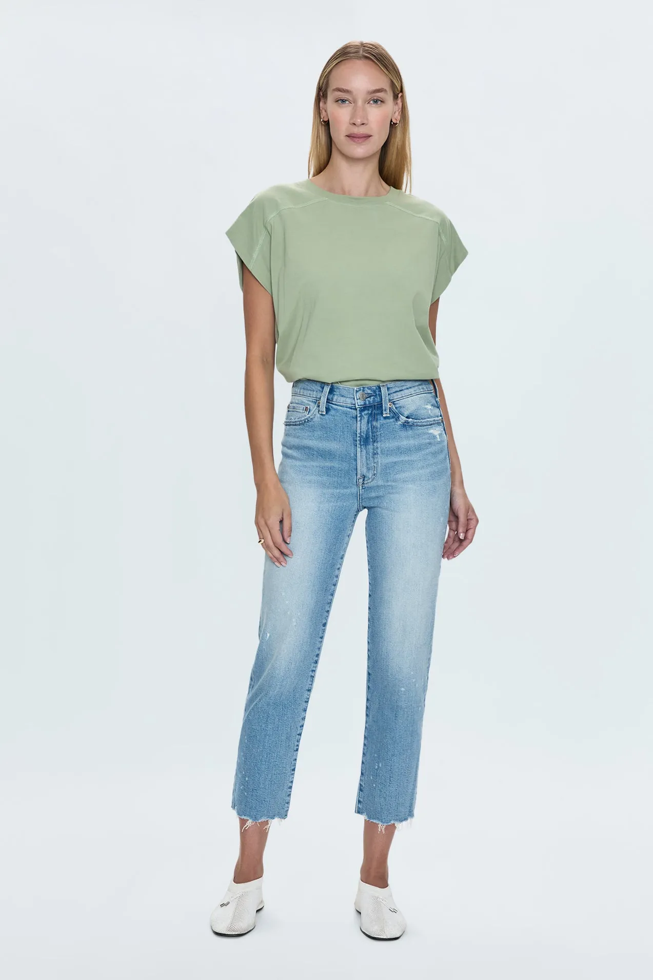 Charlie High Rise Classic Straight Jean - Dynamic Vintage sold by Pistola