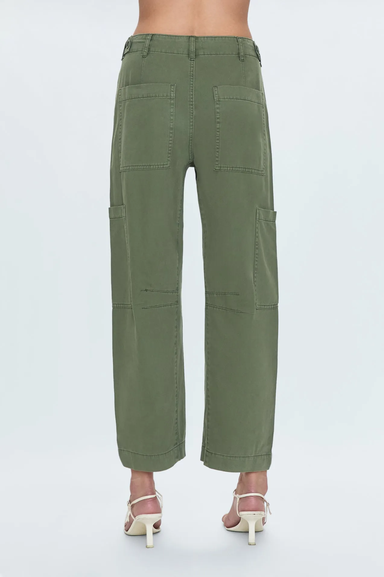 Sabrina Curved Utility Pants - Meadow sold by Pistola product image thumbnail 5