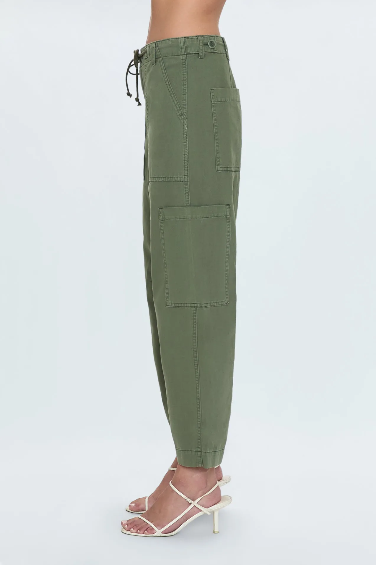 Sabrina Curved Utility Pants - Meadow sold by Pistola product image thumbnail 3