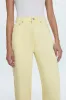 Eli High Rise Barrel Jean - Soft Buttercup sold by pistola
