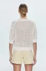 Emma Open Knit Polo - Dove Marl sold by pistola