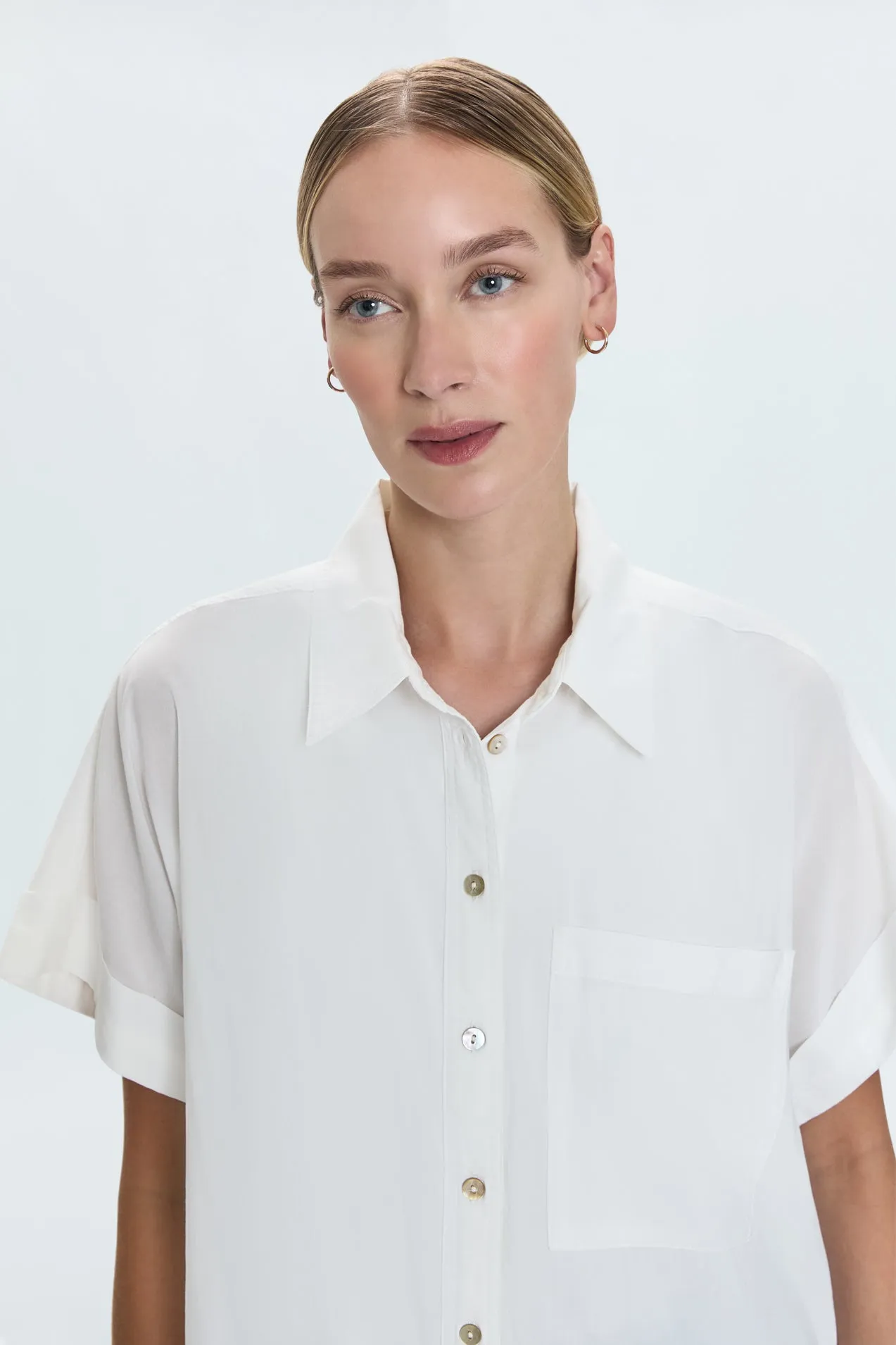 Donnie Short Sleeve Button Up - Le Blanc sold by Pistola product image thumbnail 2