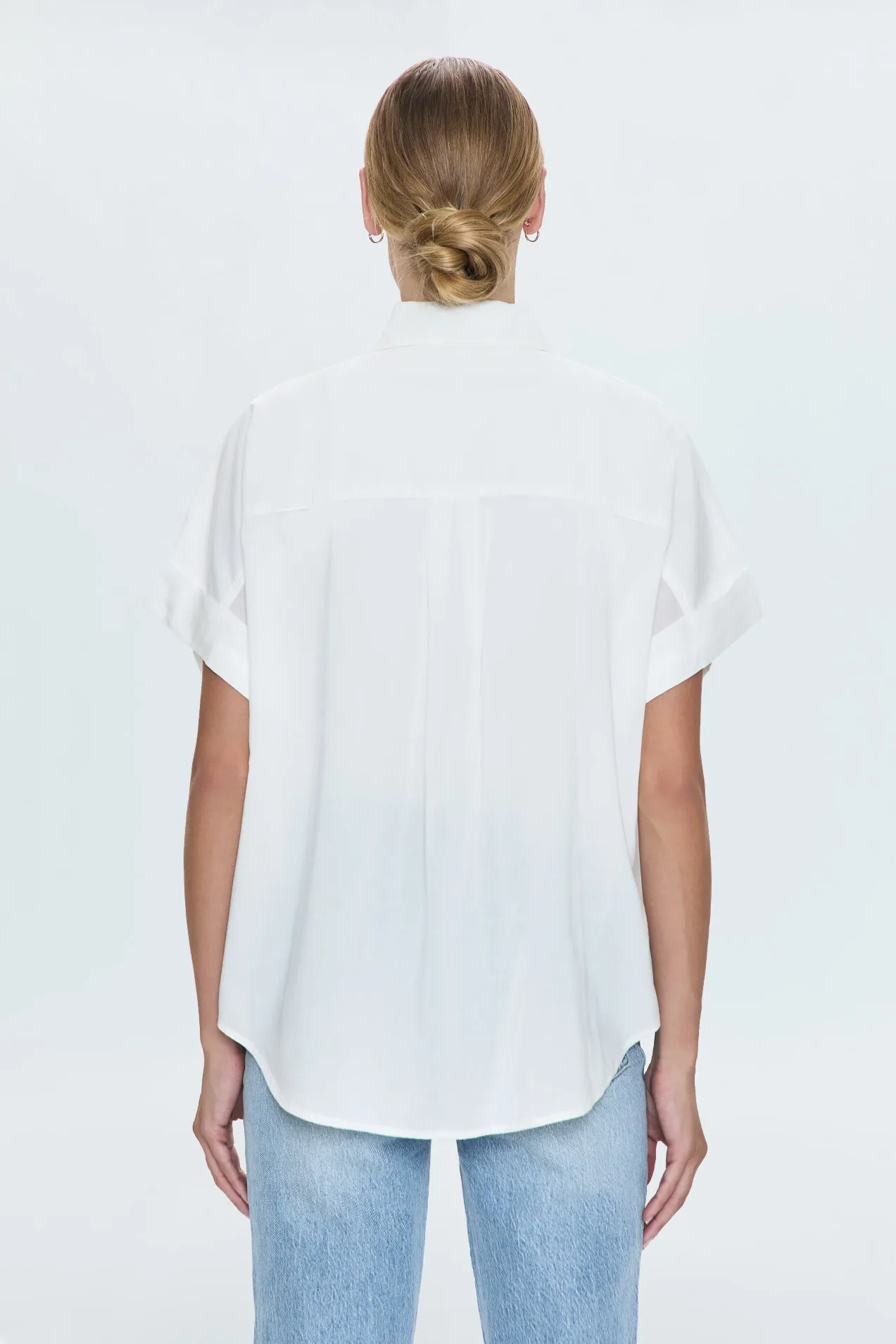 Donnie Short Sleeve Button Up - Le Blanc sold by Pistola product image thumbnail 4
