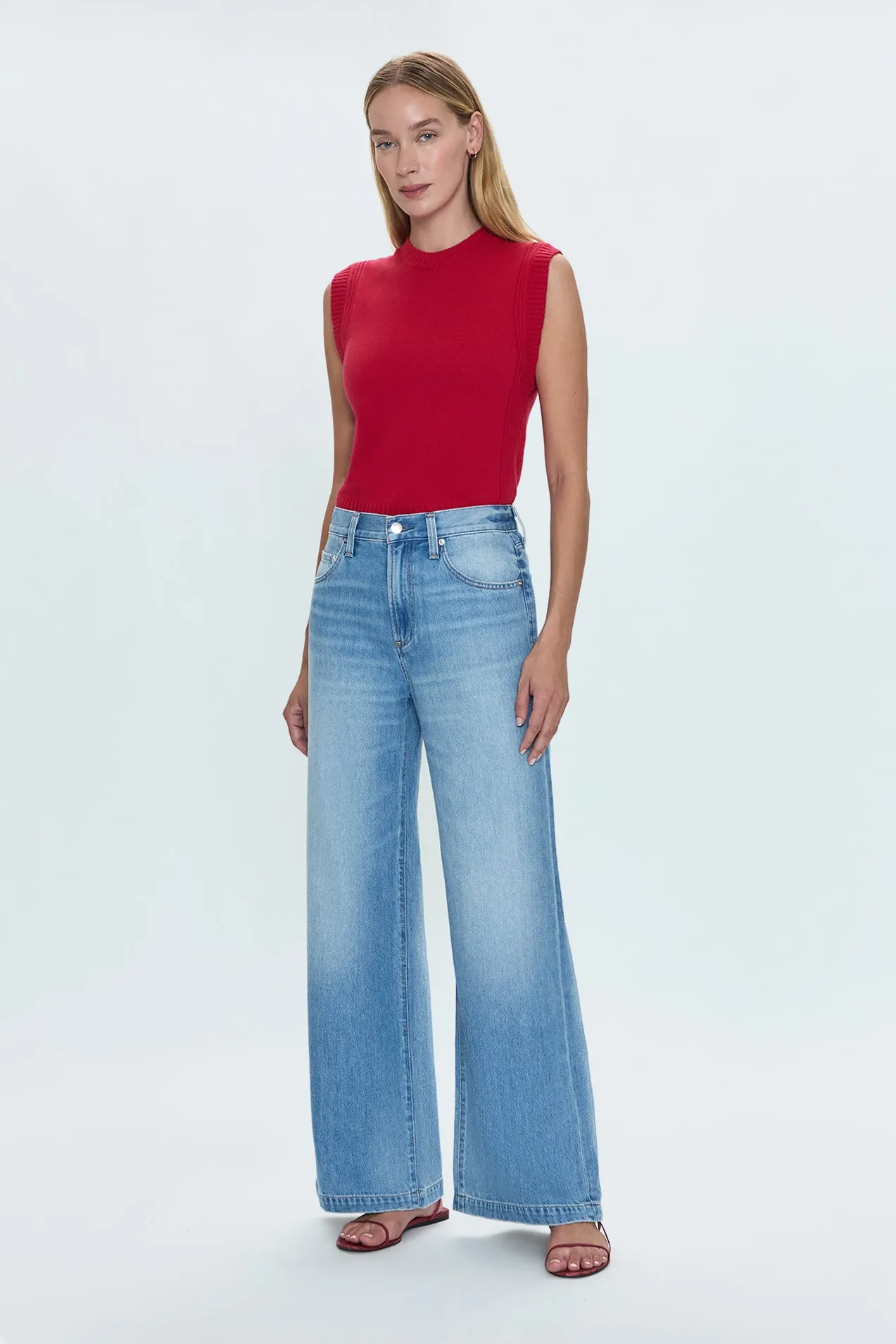 Jadyn Low Slung Palazzo Jean - Major sold by Pistola product image thumbnail 5