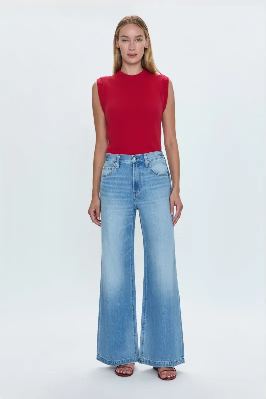 Jadyn Low Slung Palazzo Jean - Major sold by pistola
