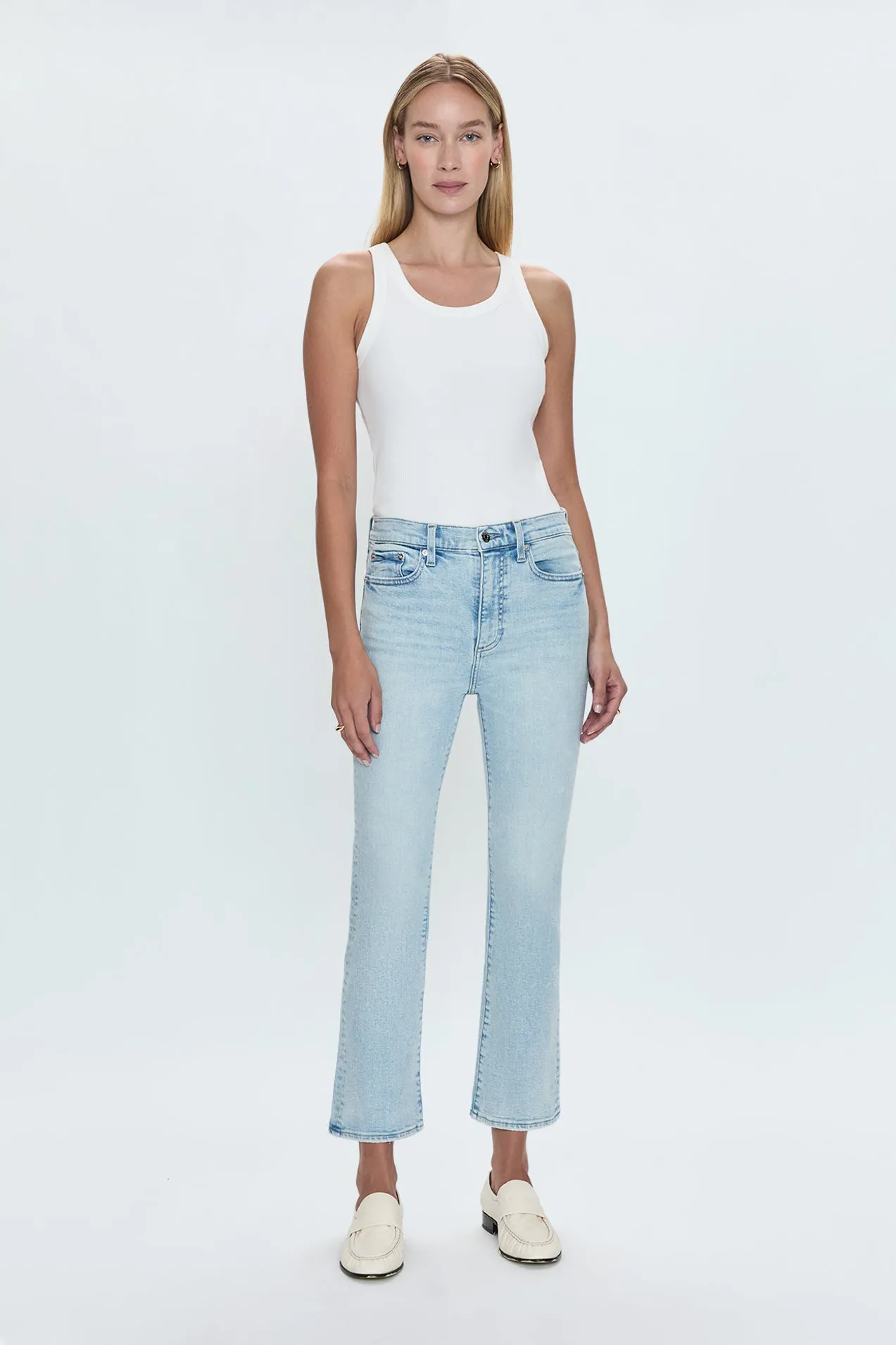Lennon High Rise Crop Boot Jean - Collective sold by Pistola