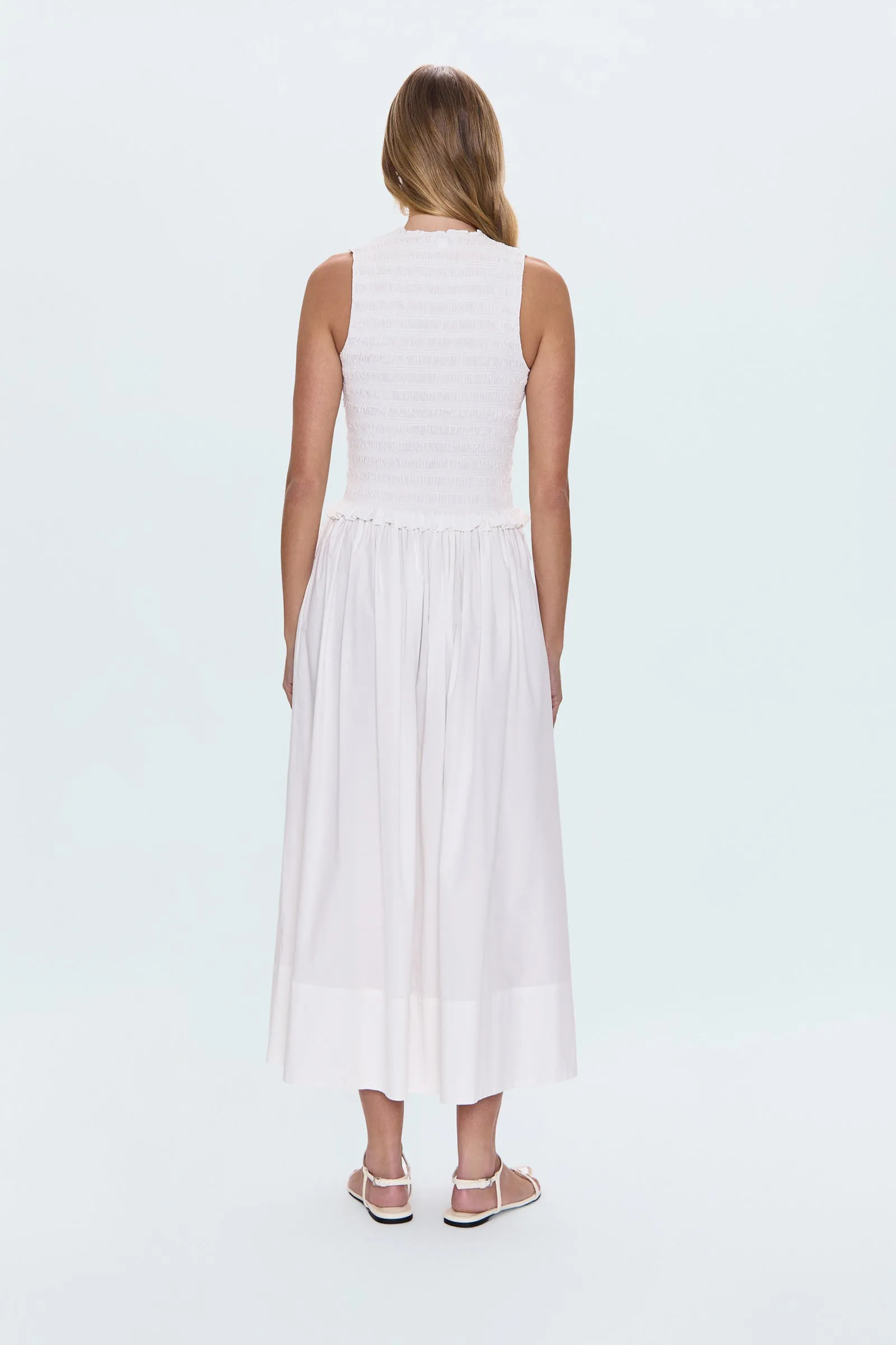 Noelle Poplin Maxi Skirt - Le Blanc sold by Pistola product image thumbnail 3