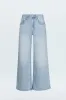 PETITE Jadyn Low Slung Palazzo Jean - Chateau sold by pistola