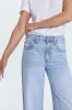 PETITE Jadyn Low Slung Palazzo Jean - Chateau sold by pistola
