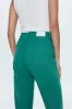 Penny Crop High Rise Wide Leg Jean - Viridian sold by pistola
