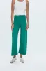 Penny Crop High Rise Wide Leg Jean - Viridian sold by pistola
