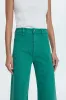 Penny Crop High Rise Wide Leg Jean - Viridian sold by pistola