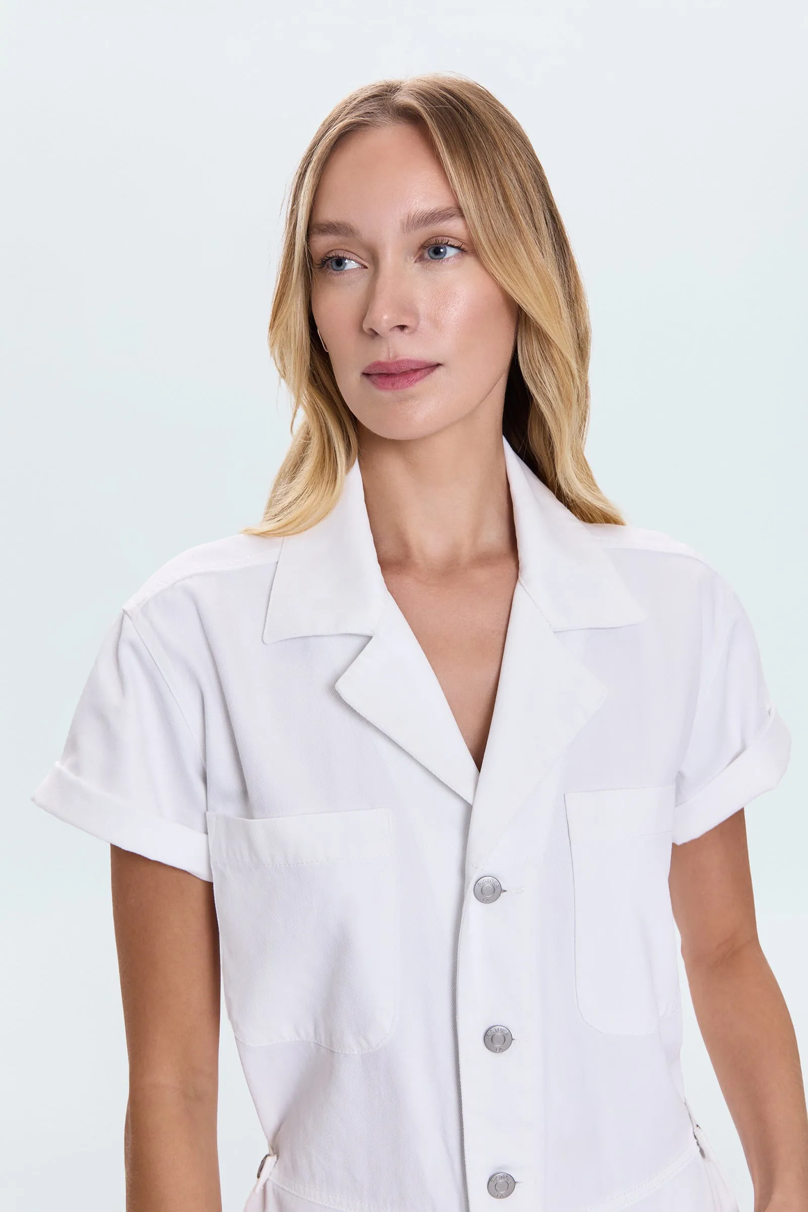 Grover Jumpsuit - Vivid White sold by pistola product image thumbnail 3