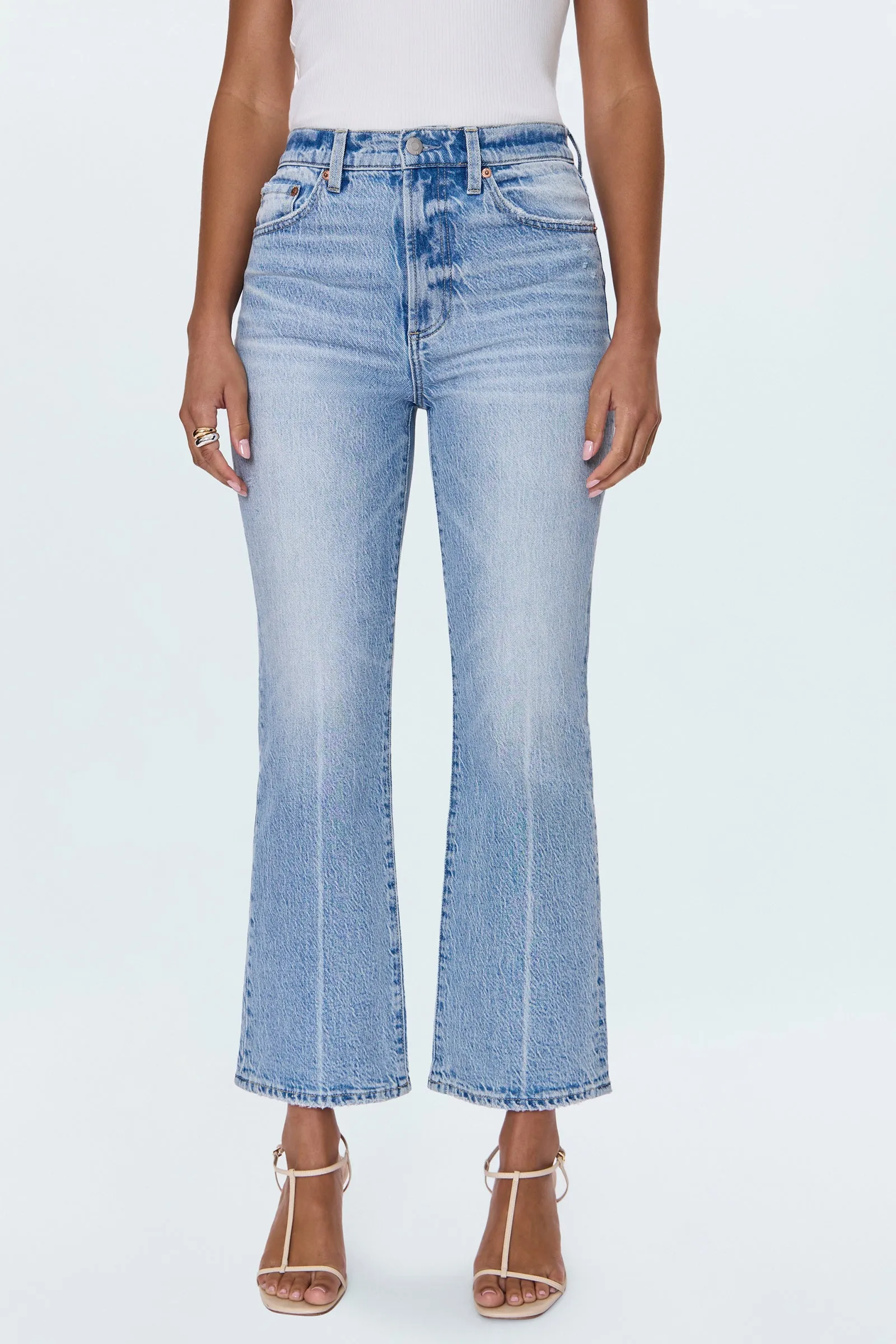 PETITE Ally High Rise Vintage Ankle Boot Jean - High Tide sold by Pistola product image thumbnail 3