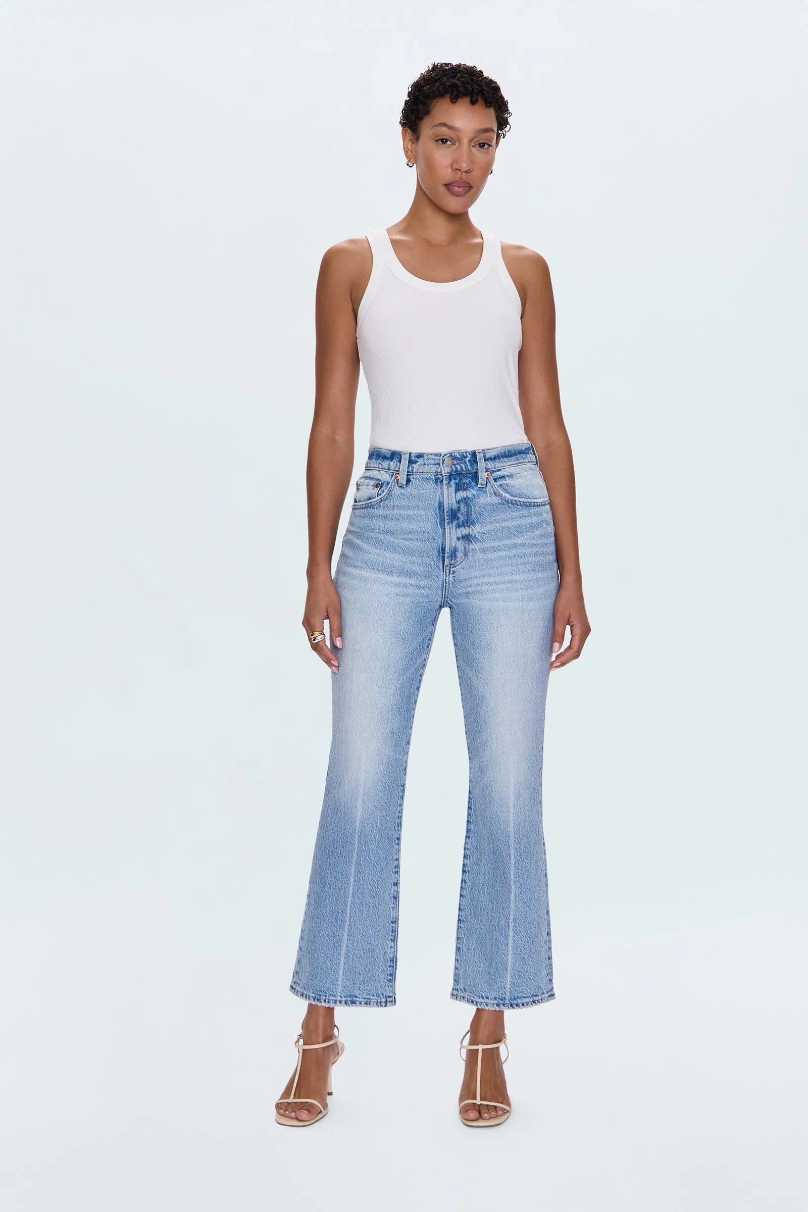 PETITE Ally High Rise Vintage Ankle Boot Jean - High Tide sold by Pistola product image thumbnail 2