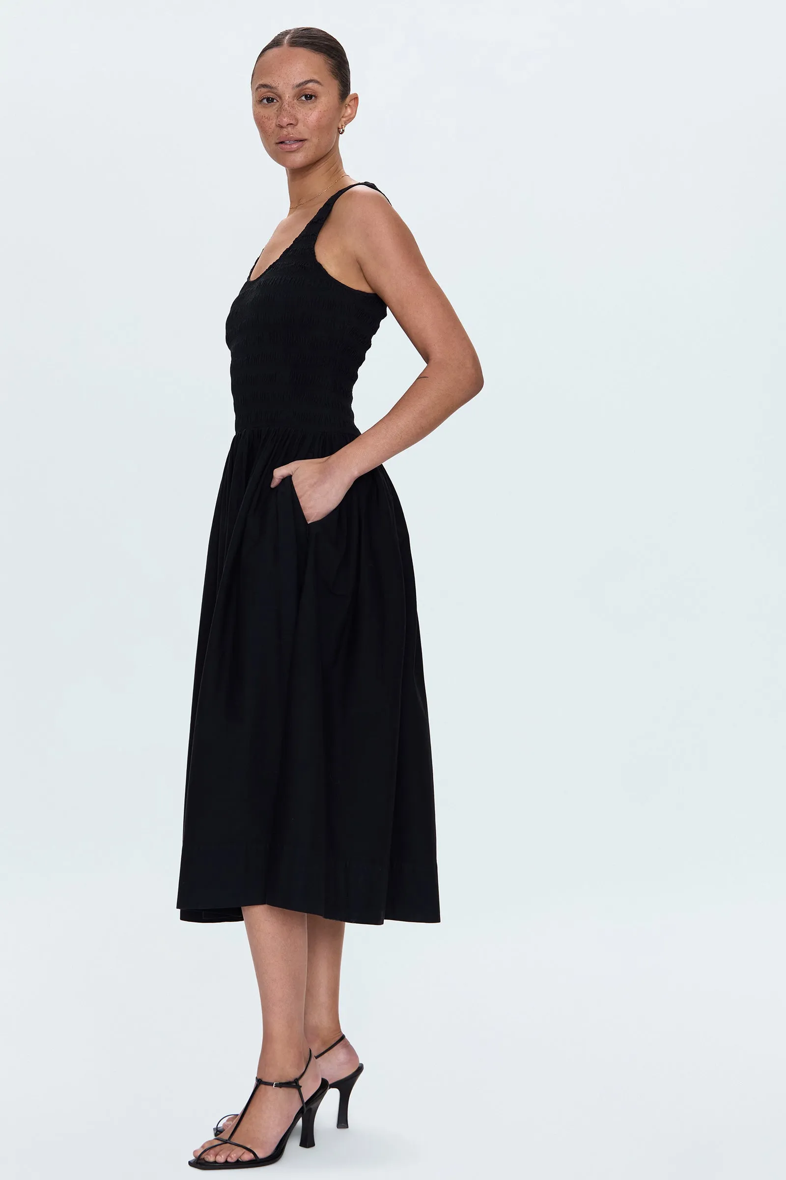 Alessia Dress - Noir sold by Pistola product image thumbnail 3