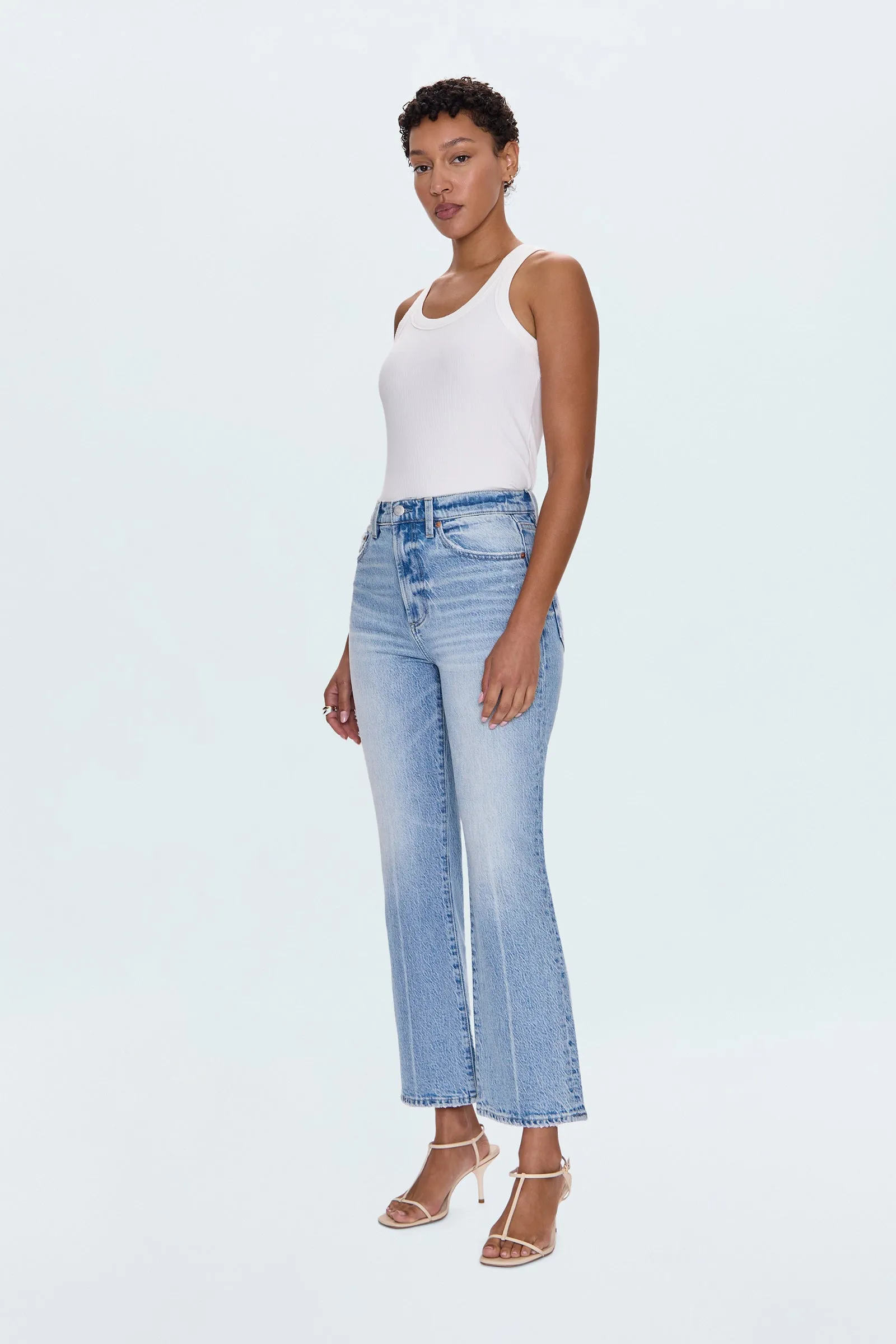 Ally High Rise Ankle Boot Jean - High Tide sold by Pistola product image thumbnail 4