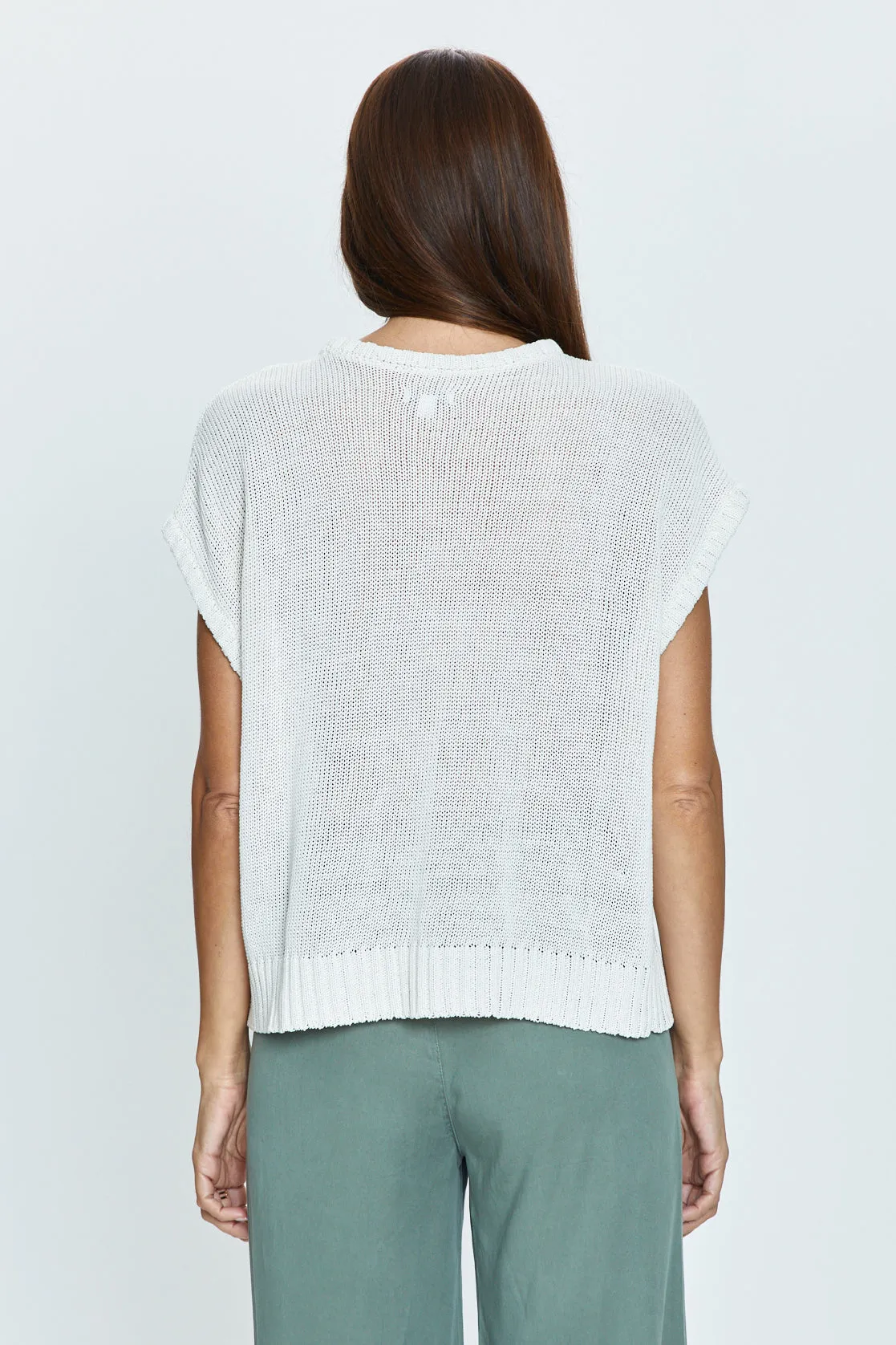 Esperanza Open Knit Top - Ivory sold by pistola product image thumbnail 4