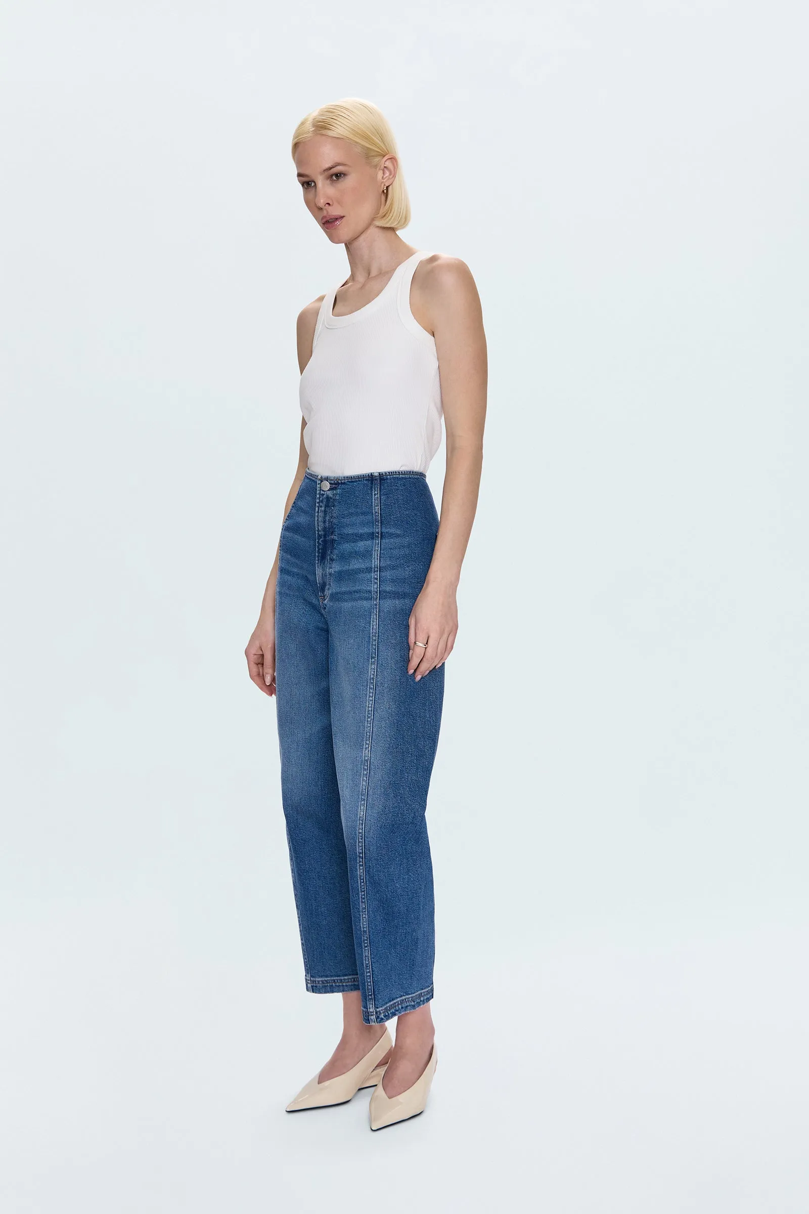 Blair High Rise Seamed Barrel Jean - Soho sold by Pistola product image thumbnail 5