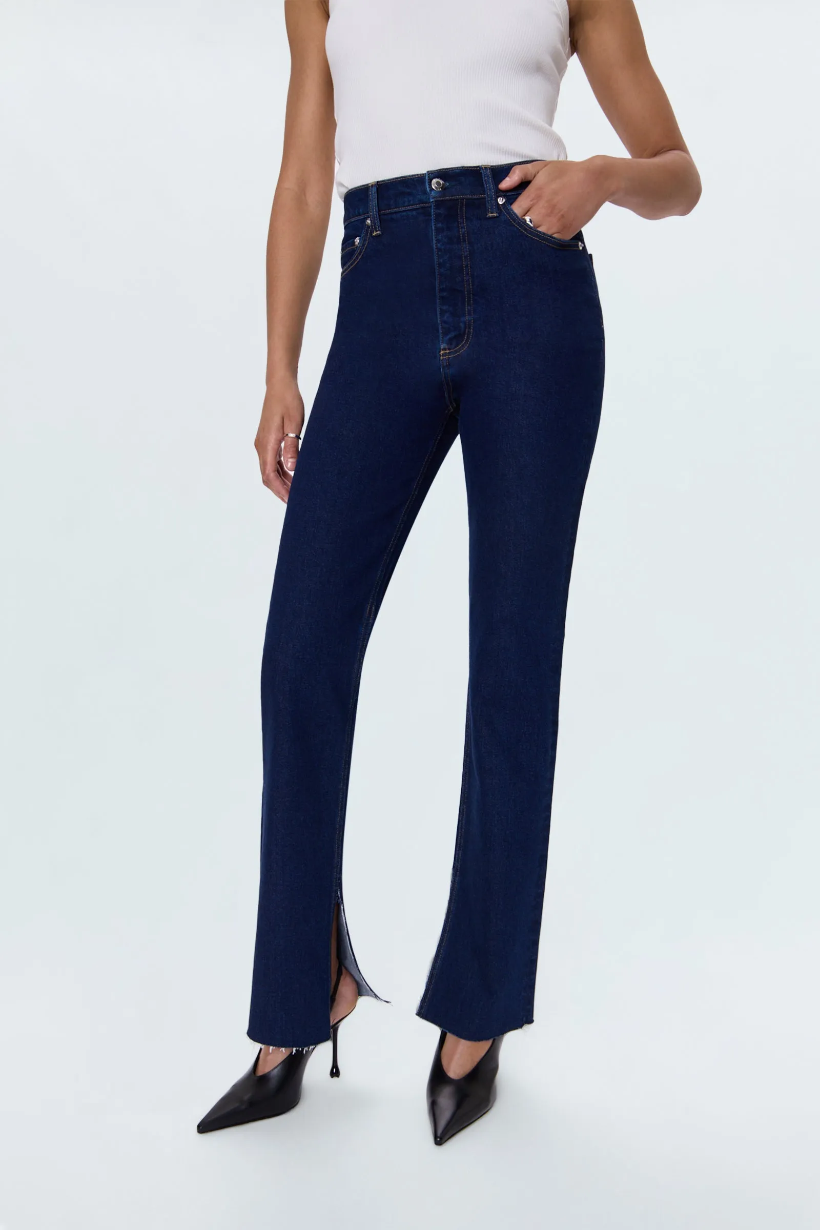 Colleen High Rise Slim Boot Jean - Bijou sold by Pistola product image thumbnail 2