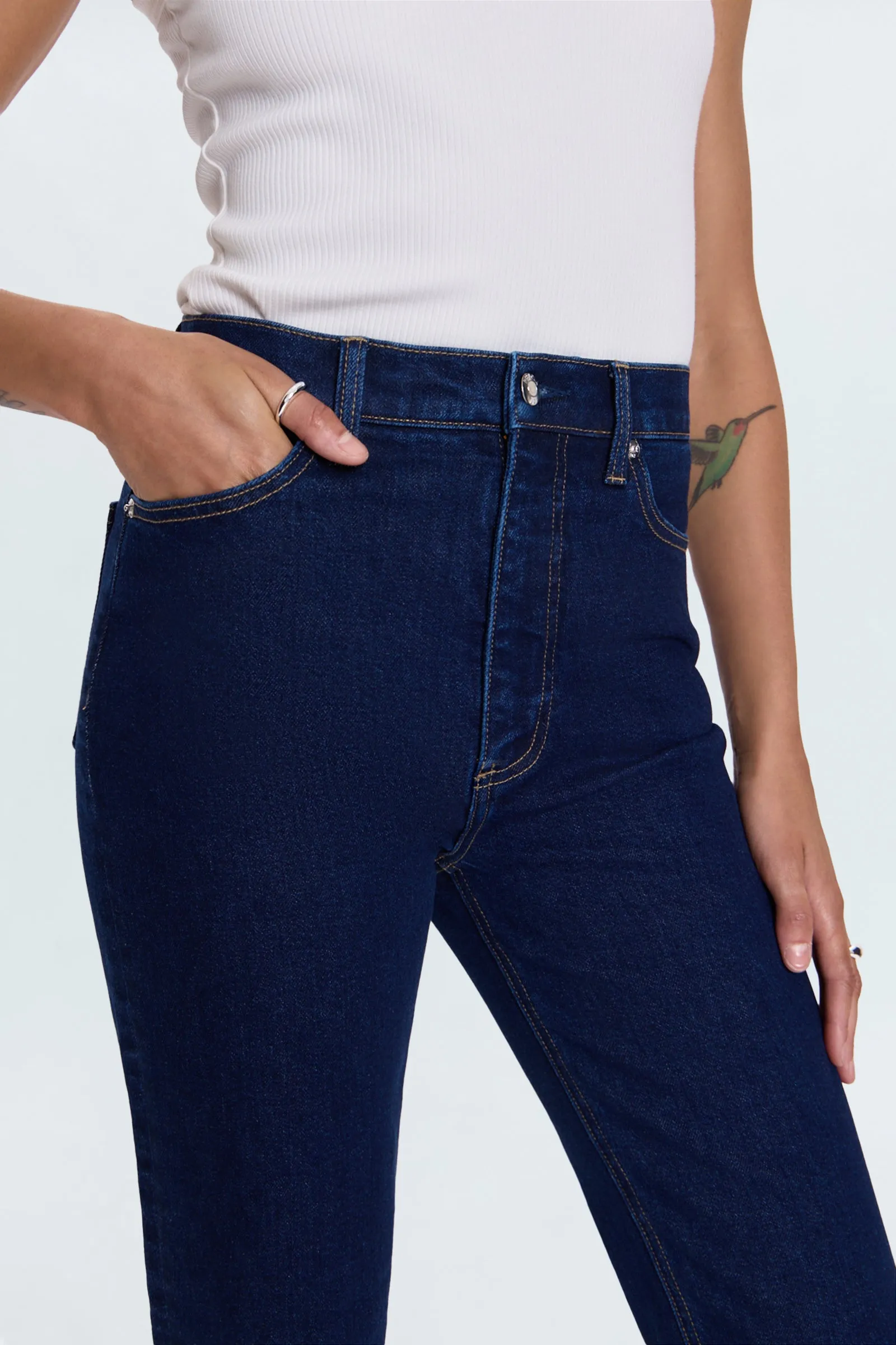 Colleen High Rise Slim Boot Jean - Bijou sold by Pistola product image thumbnail 4