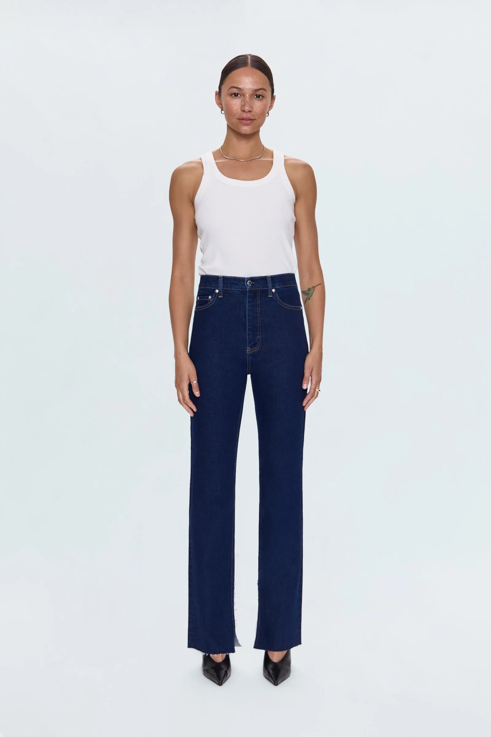Colleen High Rise Slim Boot Jean - Bijou sold by Pistola