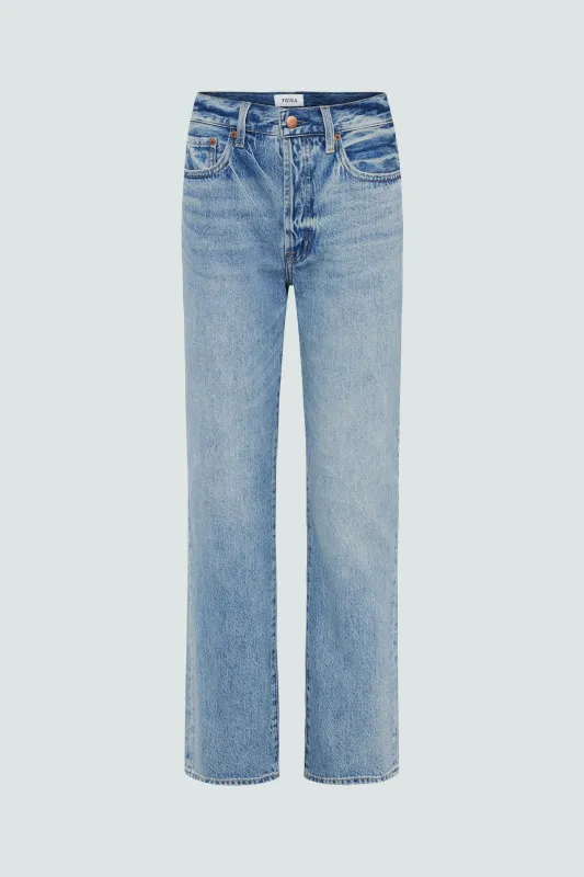 PETITE Cassie Super High Rise Straight Jean - Bramble sold by Pistola