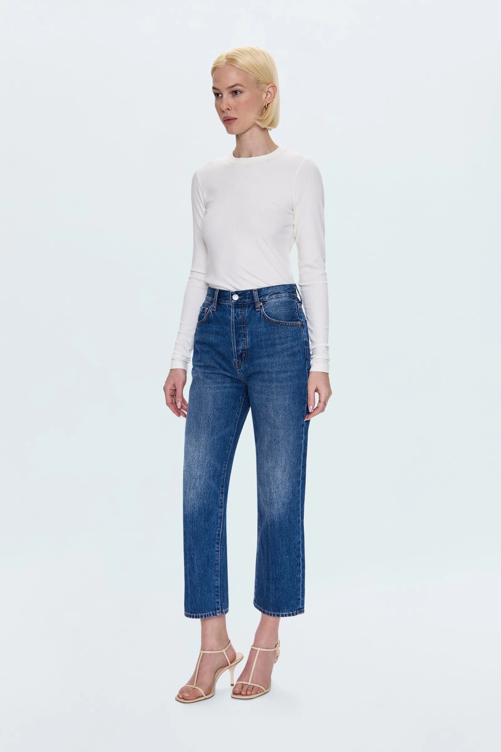 Cassie Super High Rise Straight Jean - Fairview sold by Pistola product image thumbnail 3