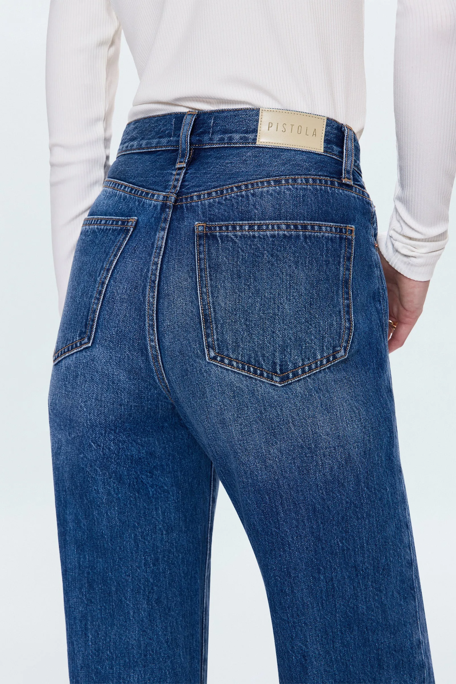 Cassie Super High Rise Straight Jean - Fairview sold by Pistola product image thumbnail 5