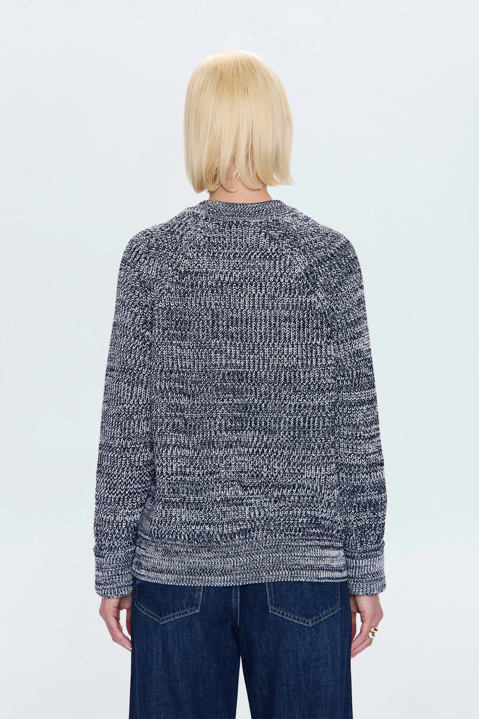 Edie Sweater - Navy Marl sold by Pistola product image thumbnail 5