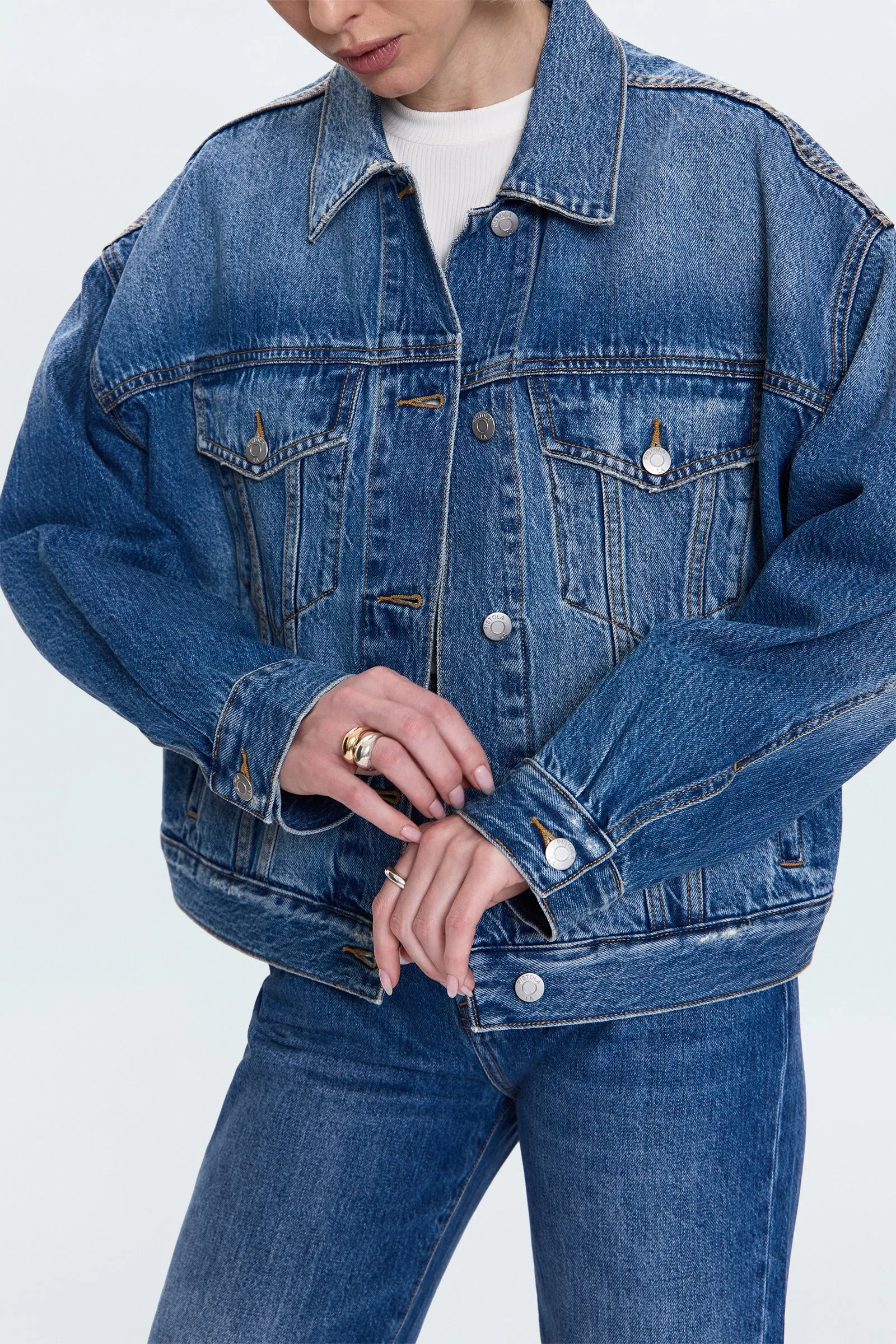 Harley Trucker Jacket - Roulette sold by Pistola product image thumbnail 2