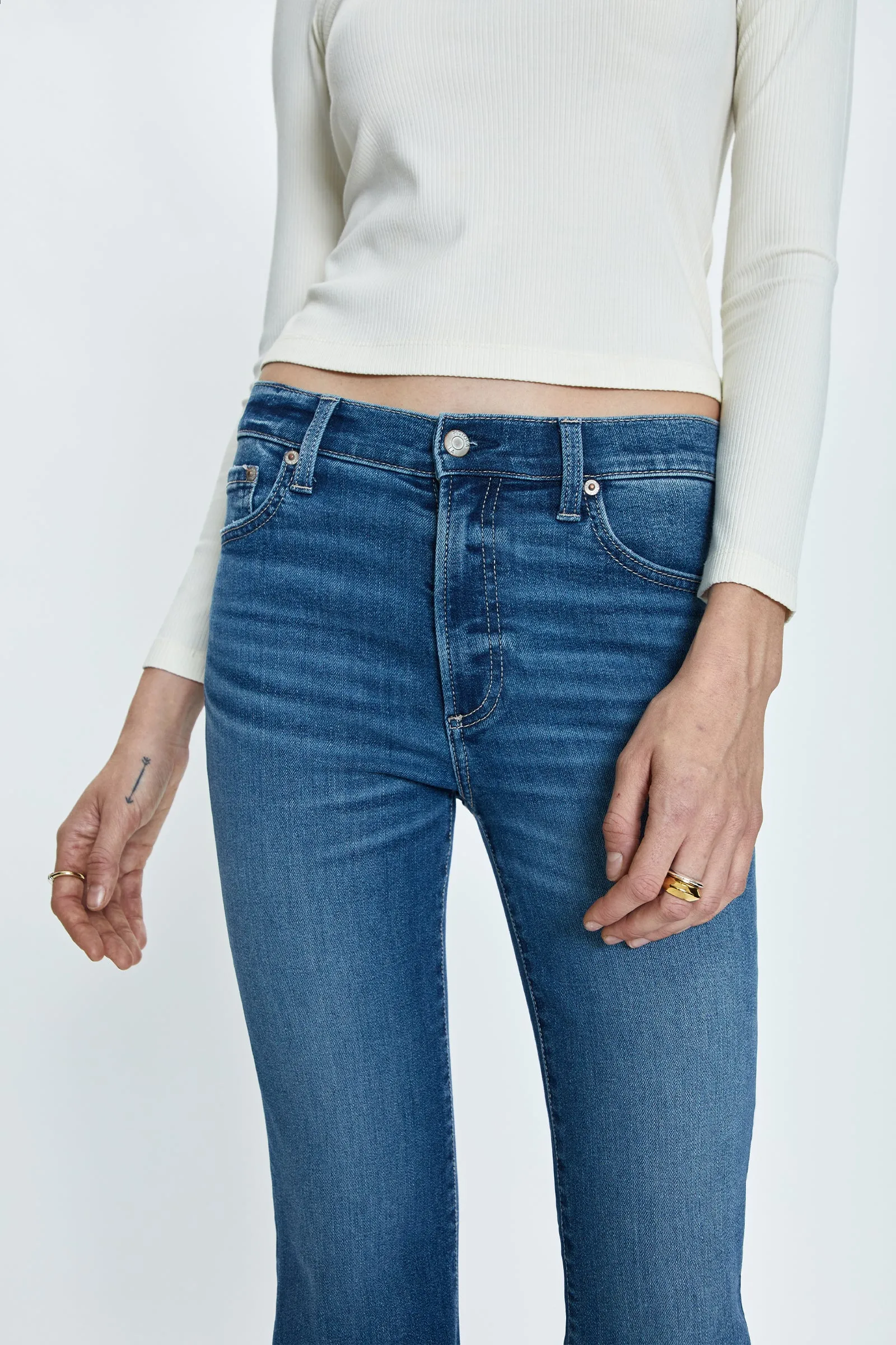 Kinsley Mid Rise Ultra Flare - Avenue sold by Pistola product image thumbnail 3