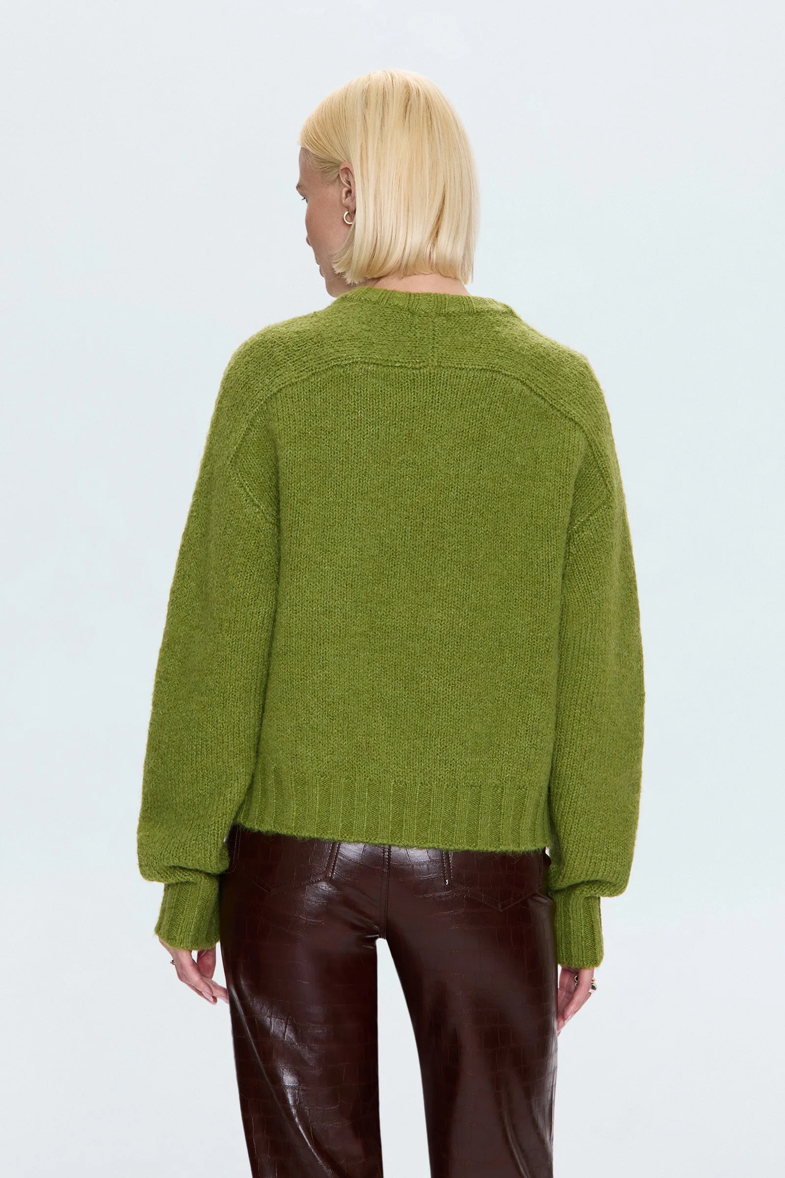 Adina Sweater - Pea Green sold by Pistola product image thumbnail 5
