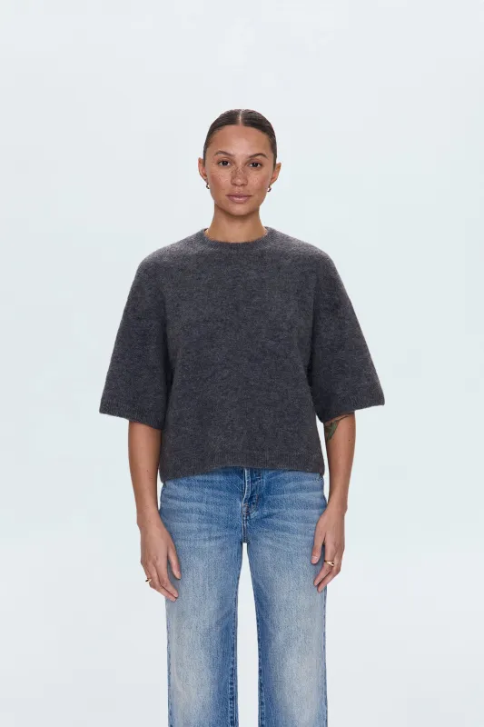Shiloh Sweater - Heather Charcoal sold by Pistola