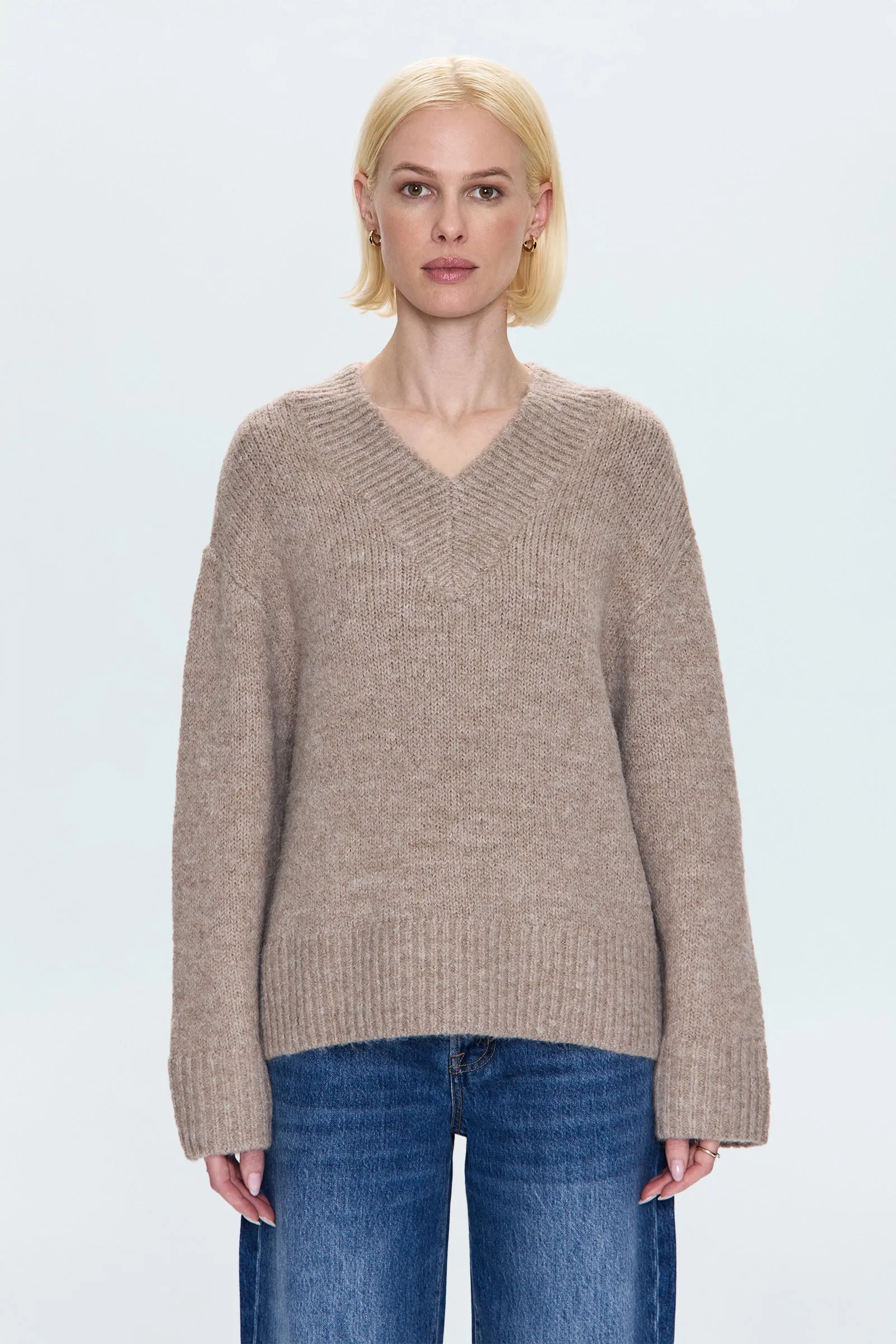 Talia Sweater - Taupe sold by Pistola