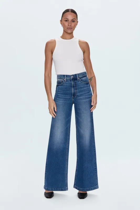 Lana High Rise Ultra Wide Leg Jean - Soho sold by Pistola