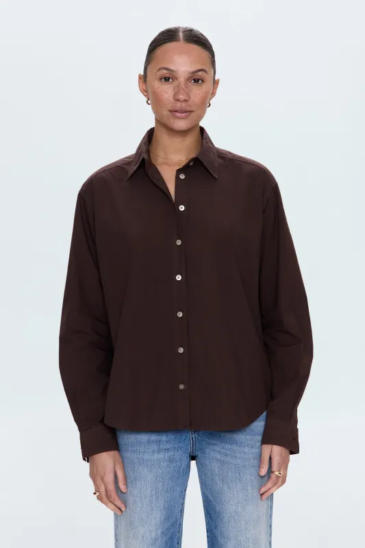 Finlay Shirt - Mocha sold by Pistola
