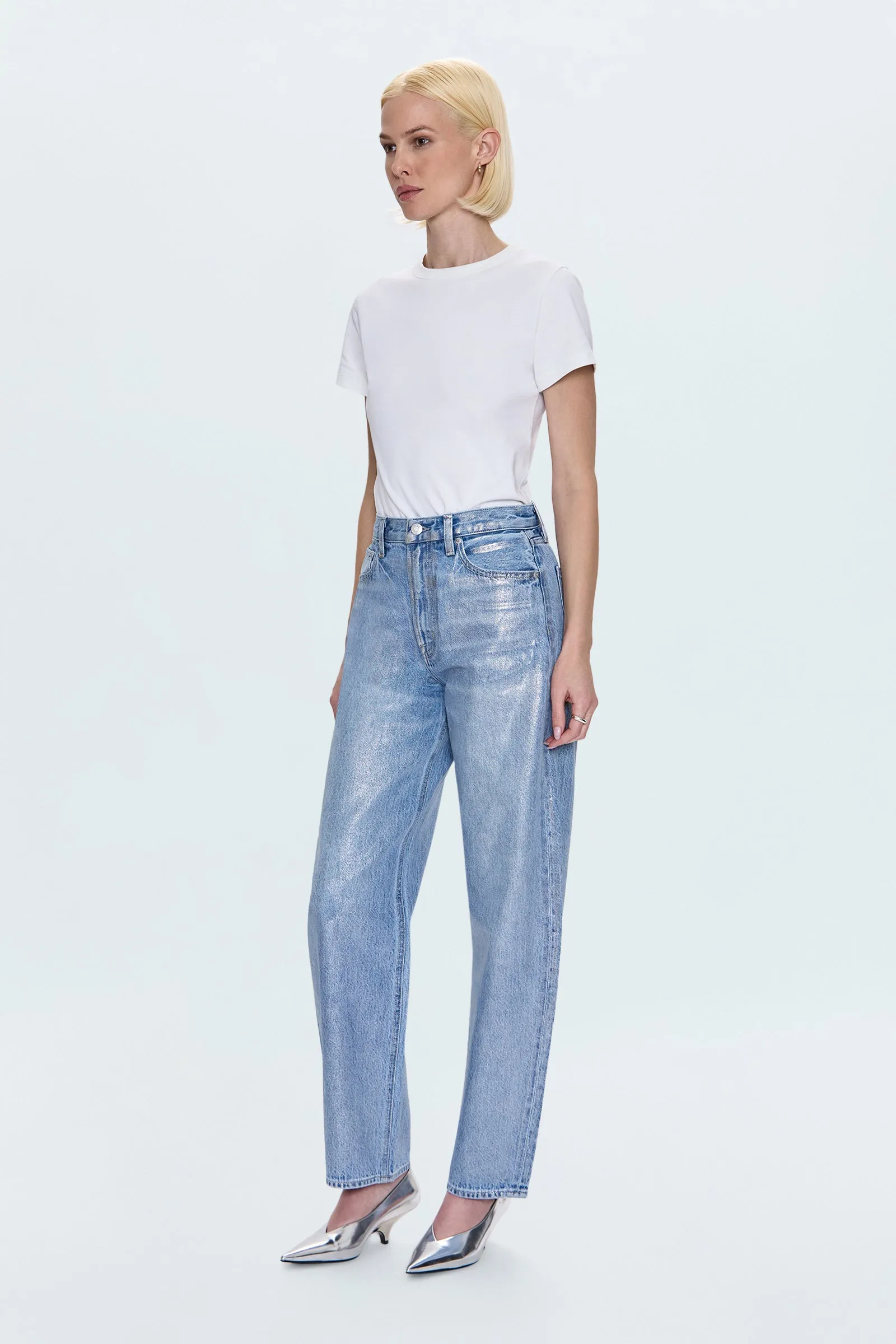 Wes High Rise Barrel Jean - Spellbound sold by Pistola product image thumbnail 5