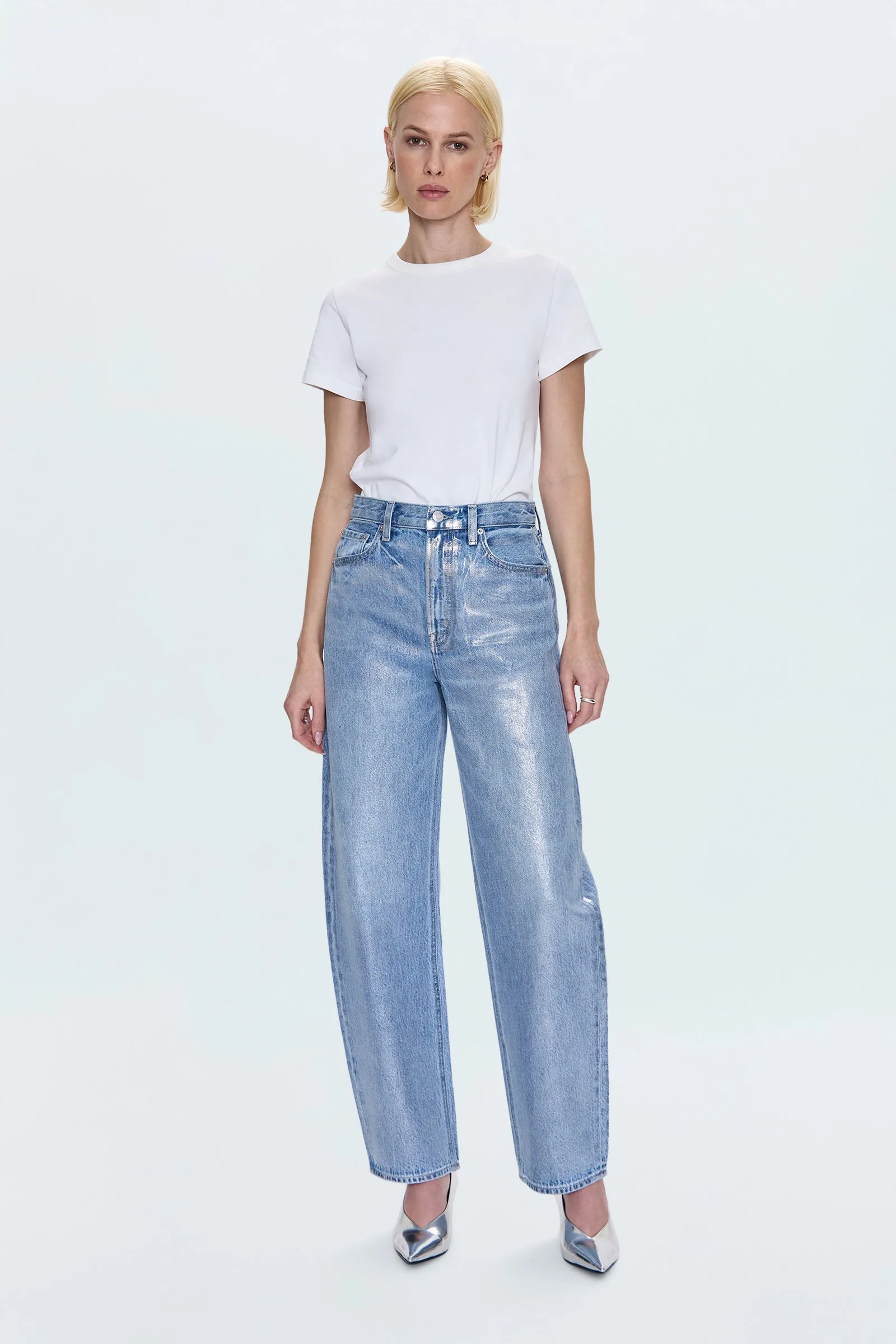 Wes High Rise Barrel Jean - Spellbound sold by Pistola