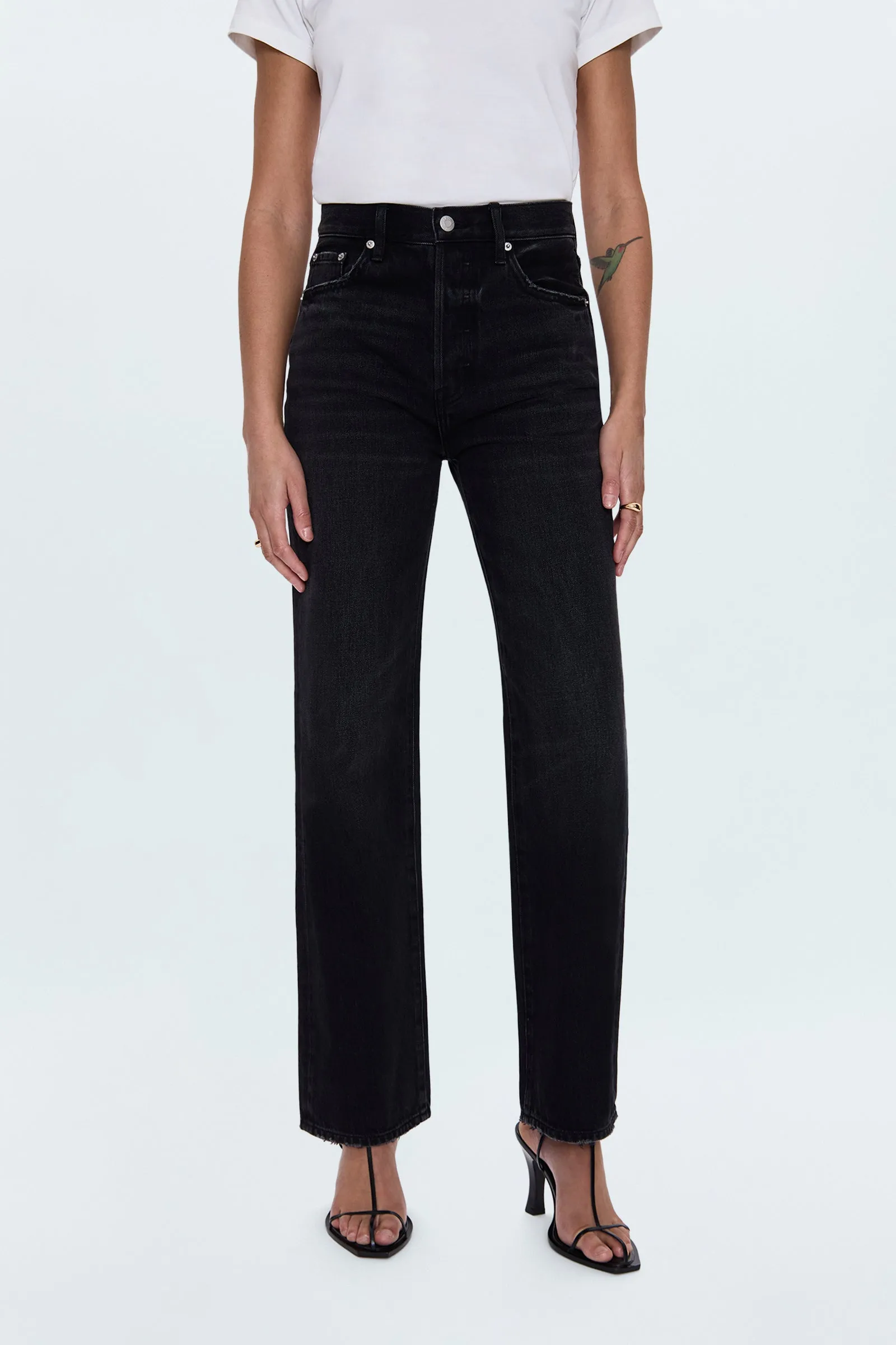Cassie Super High Rise Straight Jean - Stormy sold by Pistola product image thumbnail 2