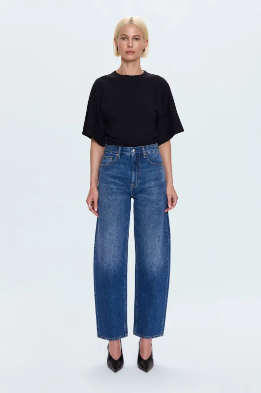 Wes High Rise Barrel Jean - Premiere sold by pistola